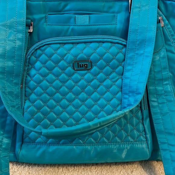 lug Bags Lug Propeller Bag Turquoise Color Euc Poshmark
